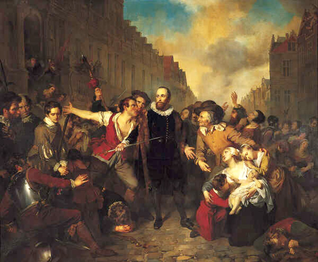 the self sacrifice of mayor van der werff